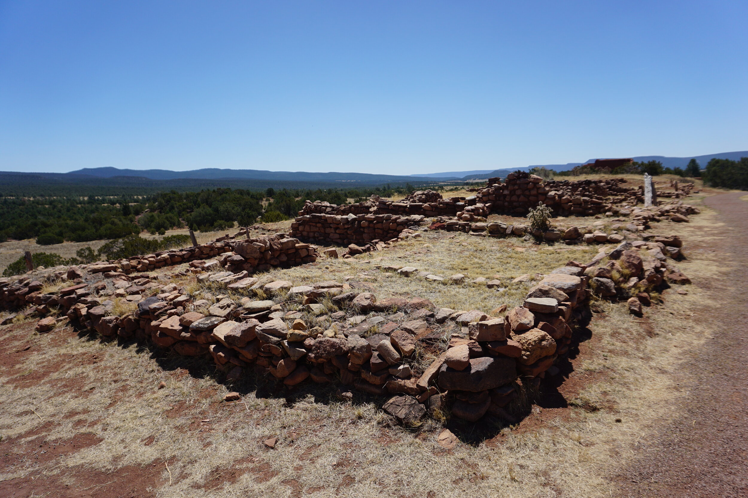 Ancient ruins at Pecos National Historical Park
