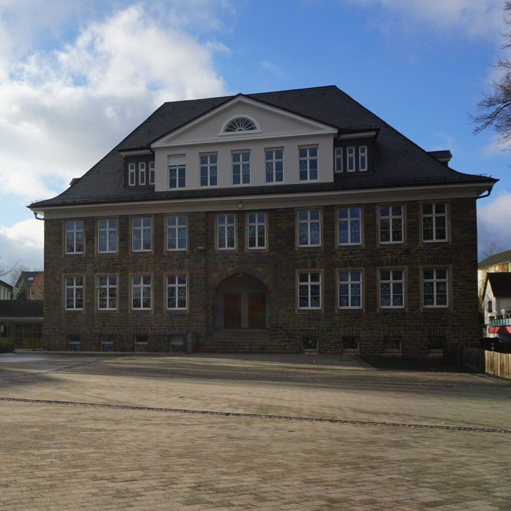 Brick schoolhouse building in Neuenrade Germany