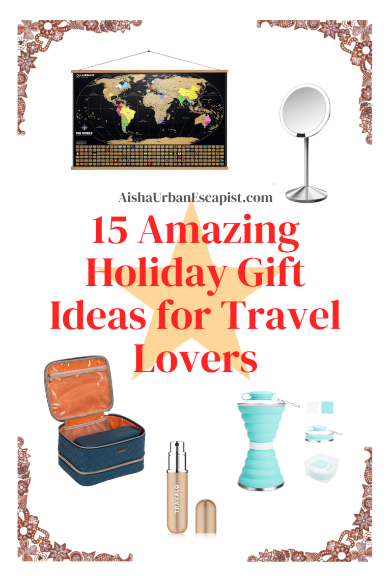 15 Amazing Holiday Gift Ideas for Travel Lovers Urban Escapist