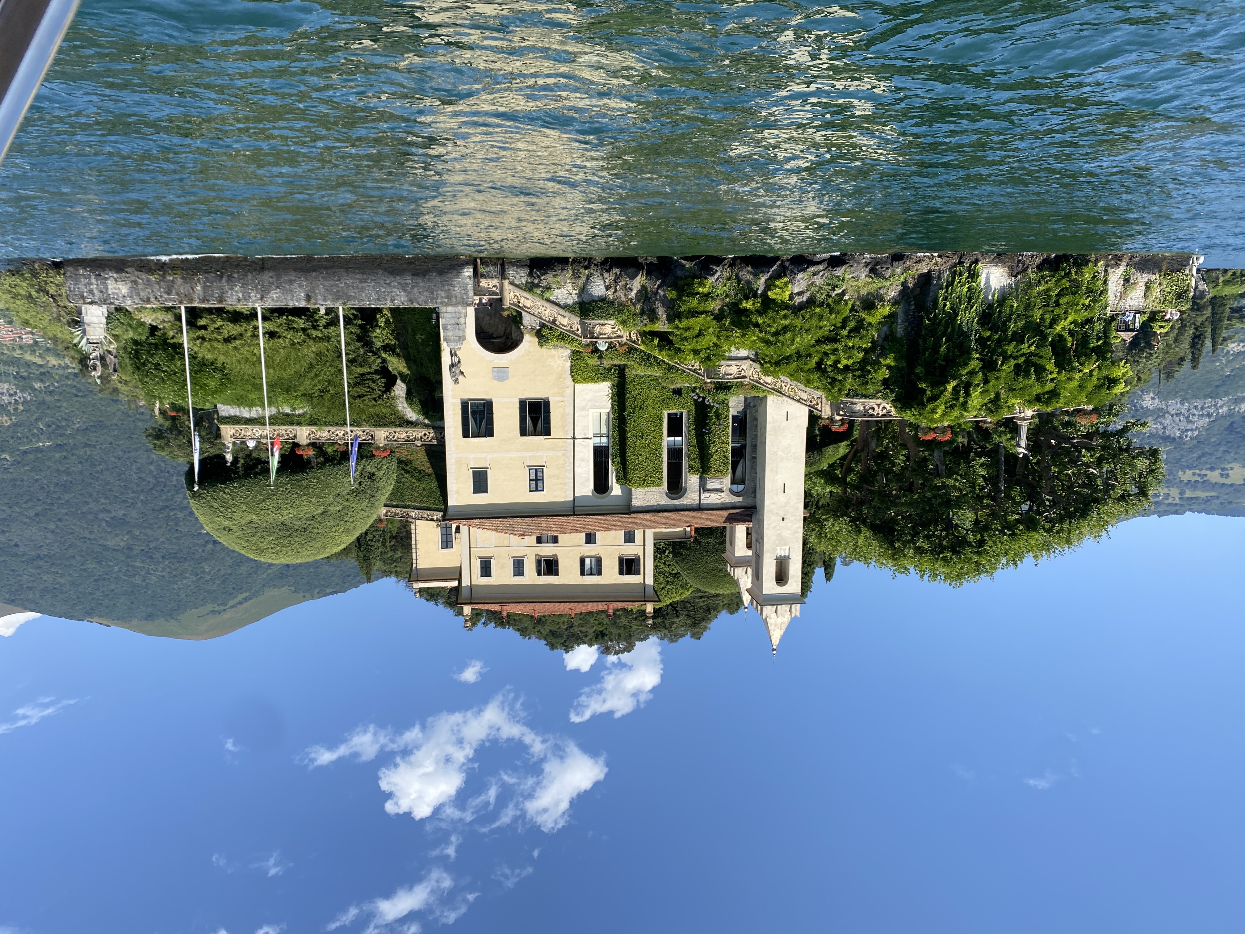 Lake Como villa on an island